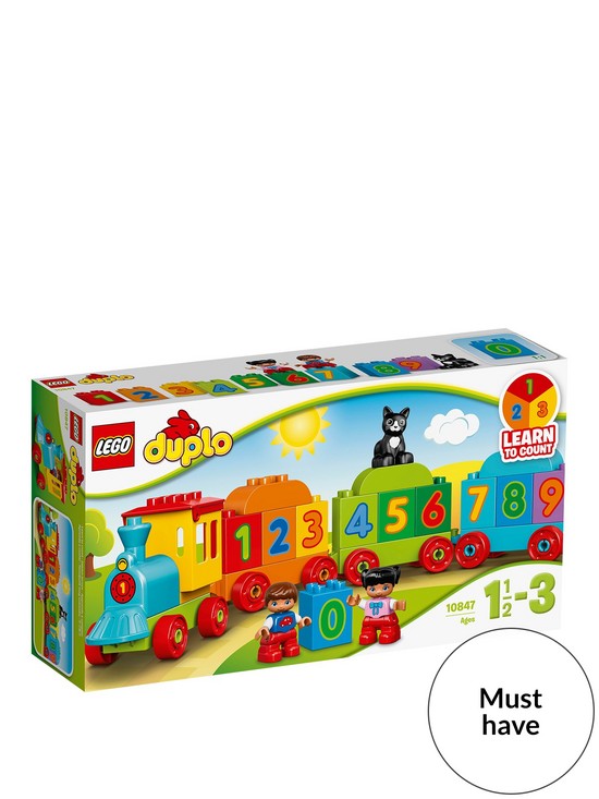 front image of lego-duplo-10847-my-first-number-train