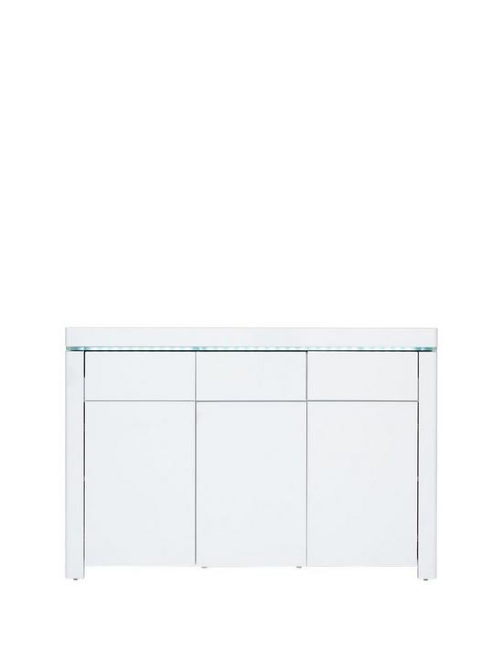 front image of atlantic-large-gloss-sideboard-with-led-light