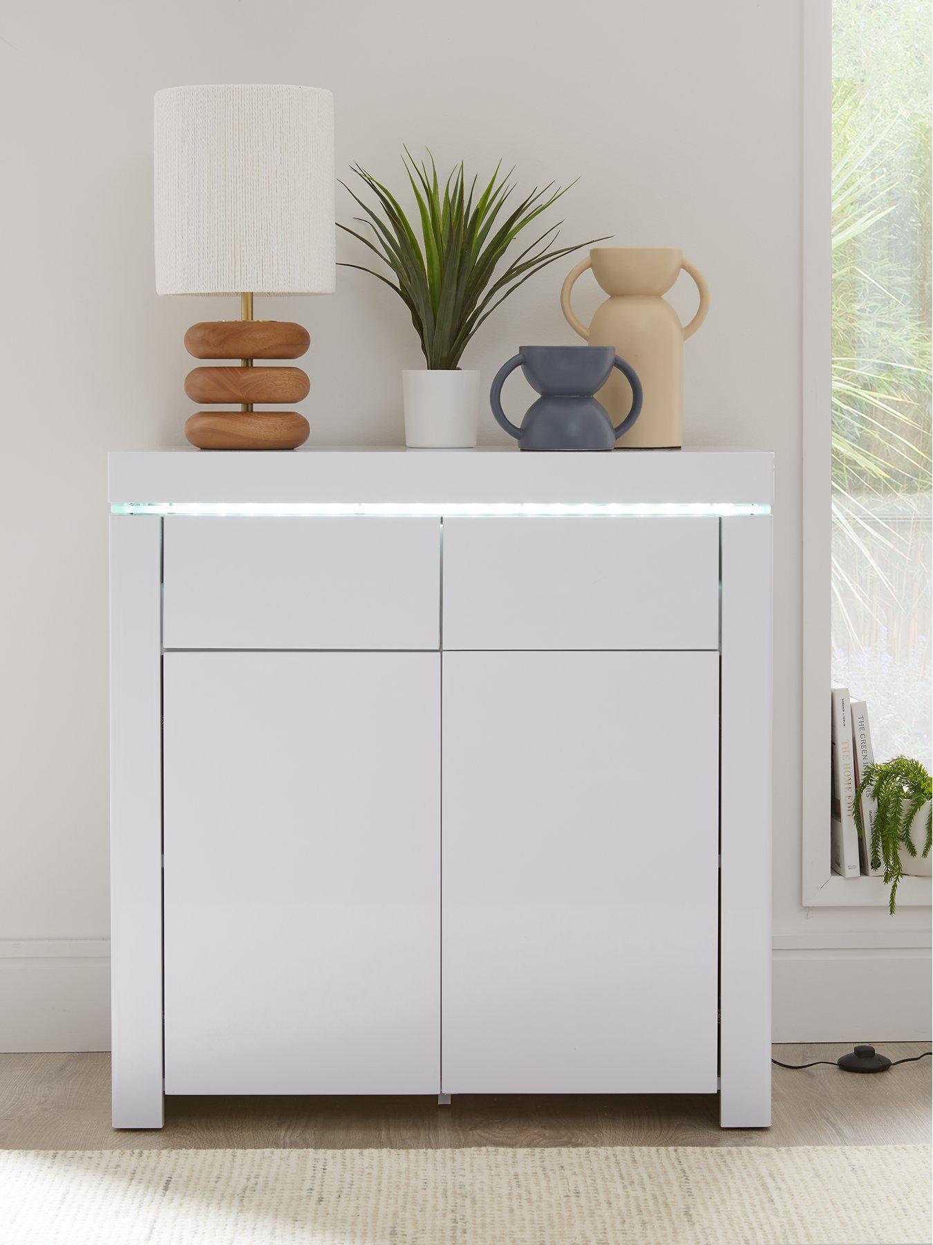 Very Home Atlantic Compact Gloss Sideboard