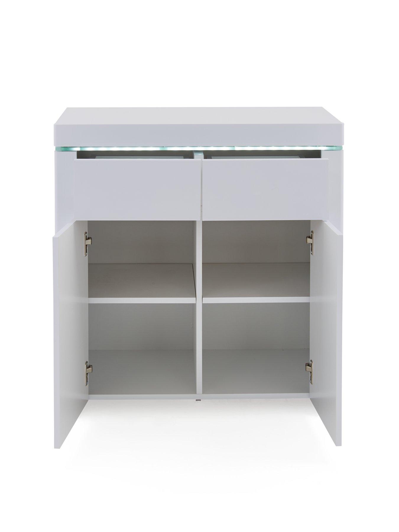  image of the-very-collection-atlantic-compact-gloss-sideboard