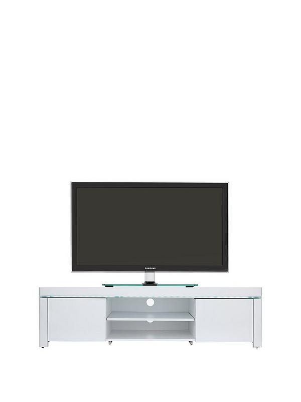 Atlantic Gloss Tv Unit With Led Lights Fits Up To 65 Inch Tv Littlewoods Com