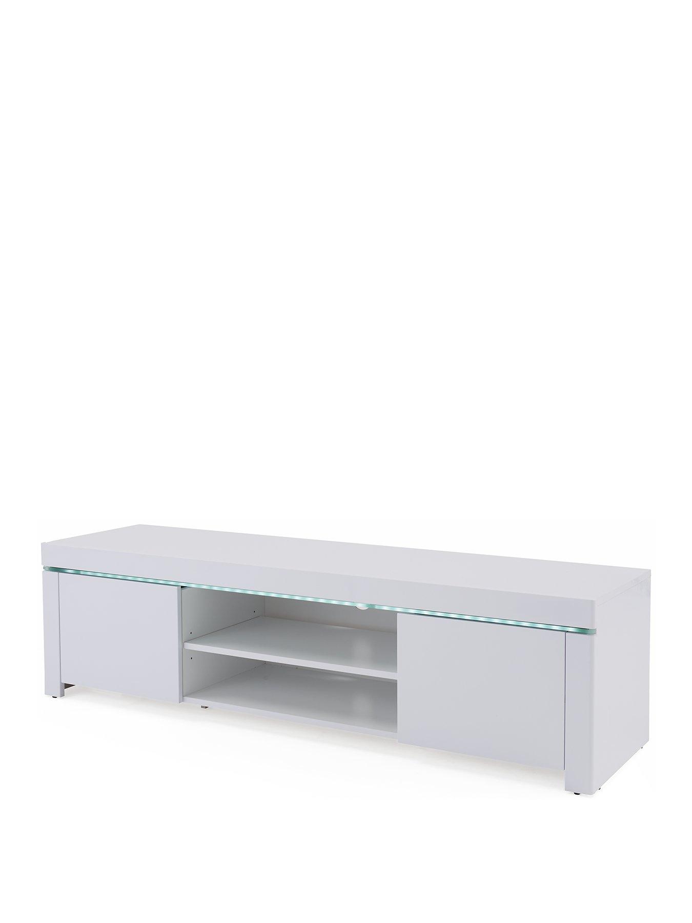 Image 3 of 6 of Very Home Atlantic Gloss TV Unit with LED Lights - fits up to 60 inch TV