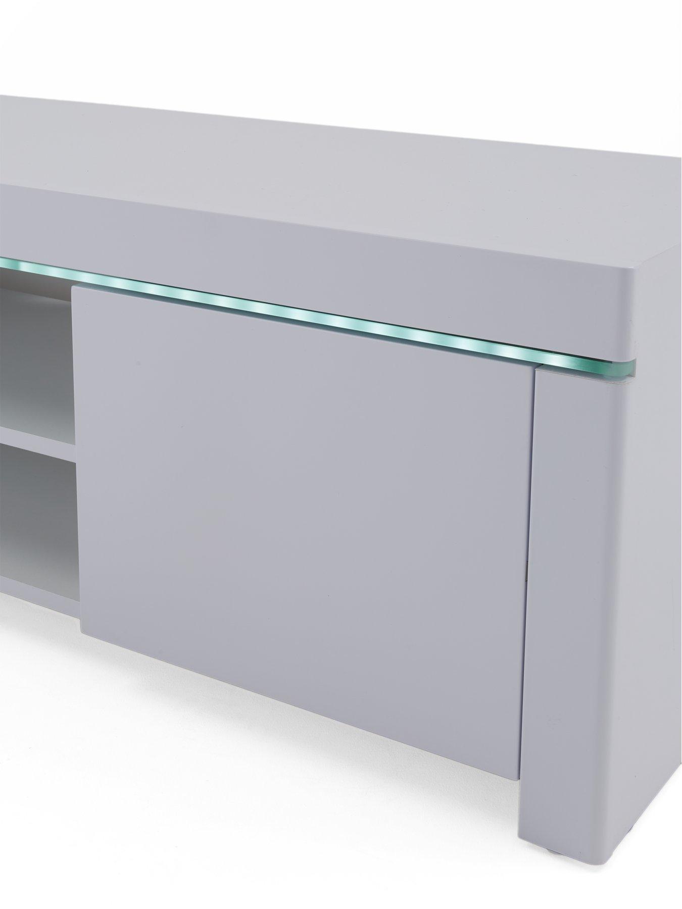 Image 5 of 6 of Very Home Atlantic Gloss TV Unit with LED Lights - fits up to 60 inch TV