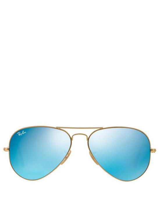 outfit image of ray-ban-aviatornbspsunglasses-mattenbspgold