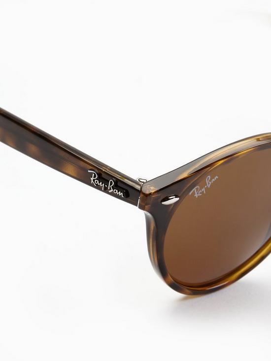 back image of ray-ban-phantos-sunglasses-dark-havana