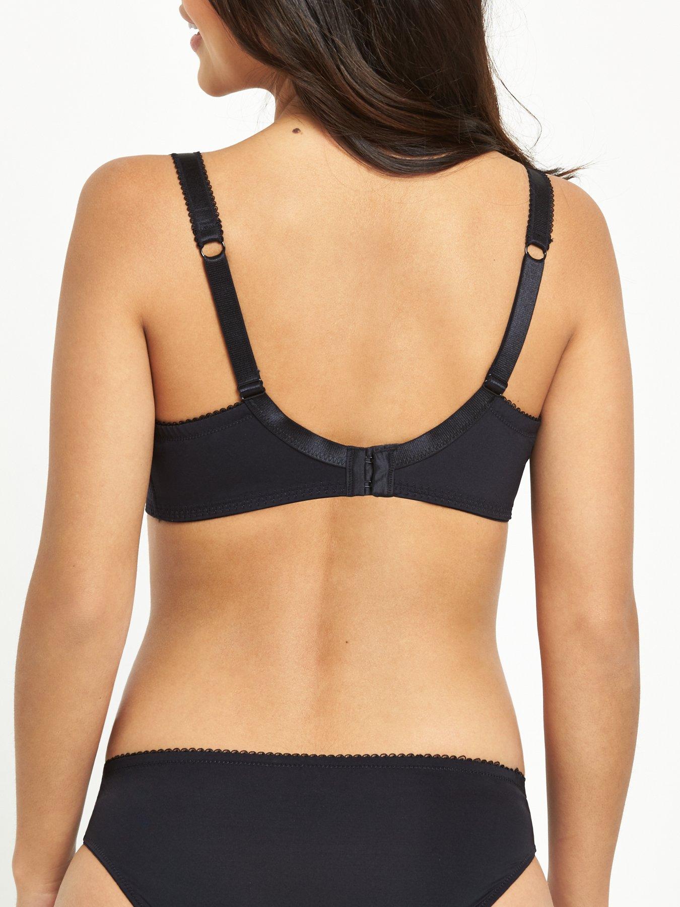 Image 2 of 4 of DORINA Exclusive 2 Pack Celine Wire Bra - Black/White