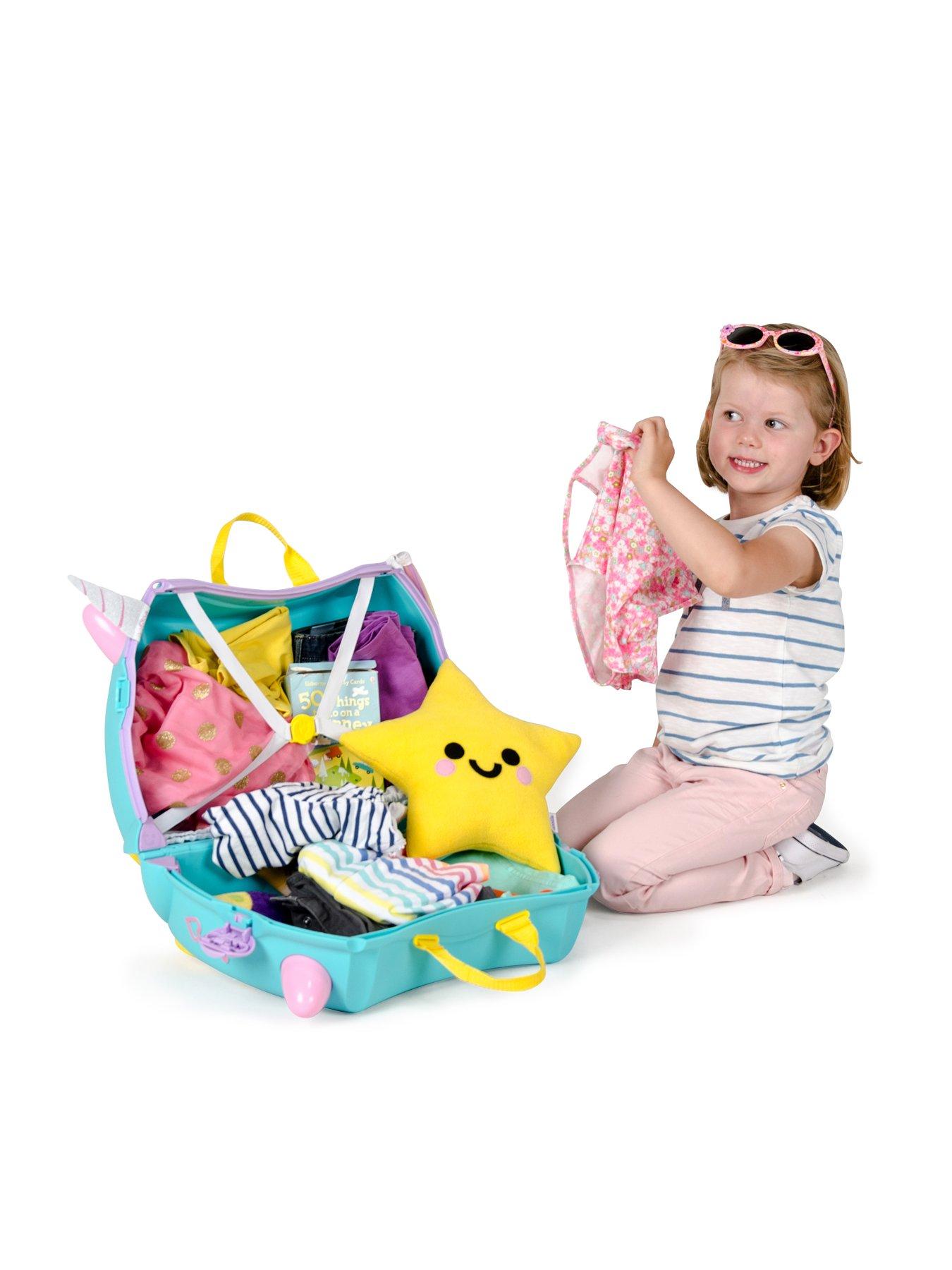Image 3 of 8 of trunki Ride-On Suitcase - Una the Unicorn