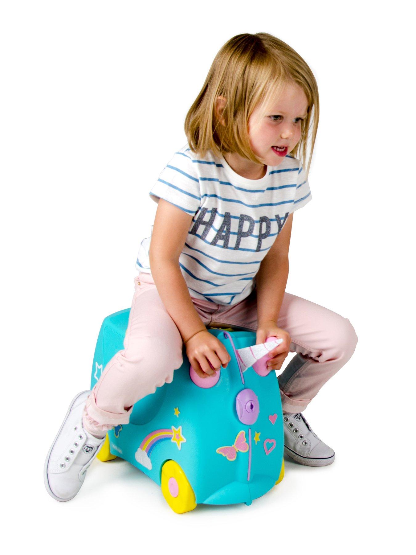 Image 4 of 8 of trunki Ride-On Suitcase - Una the Unicorn