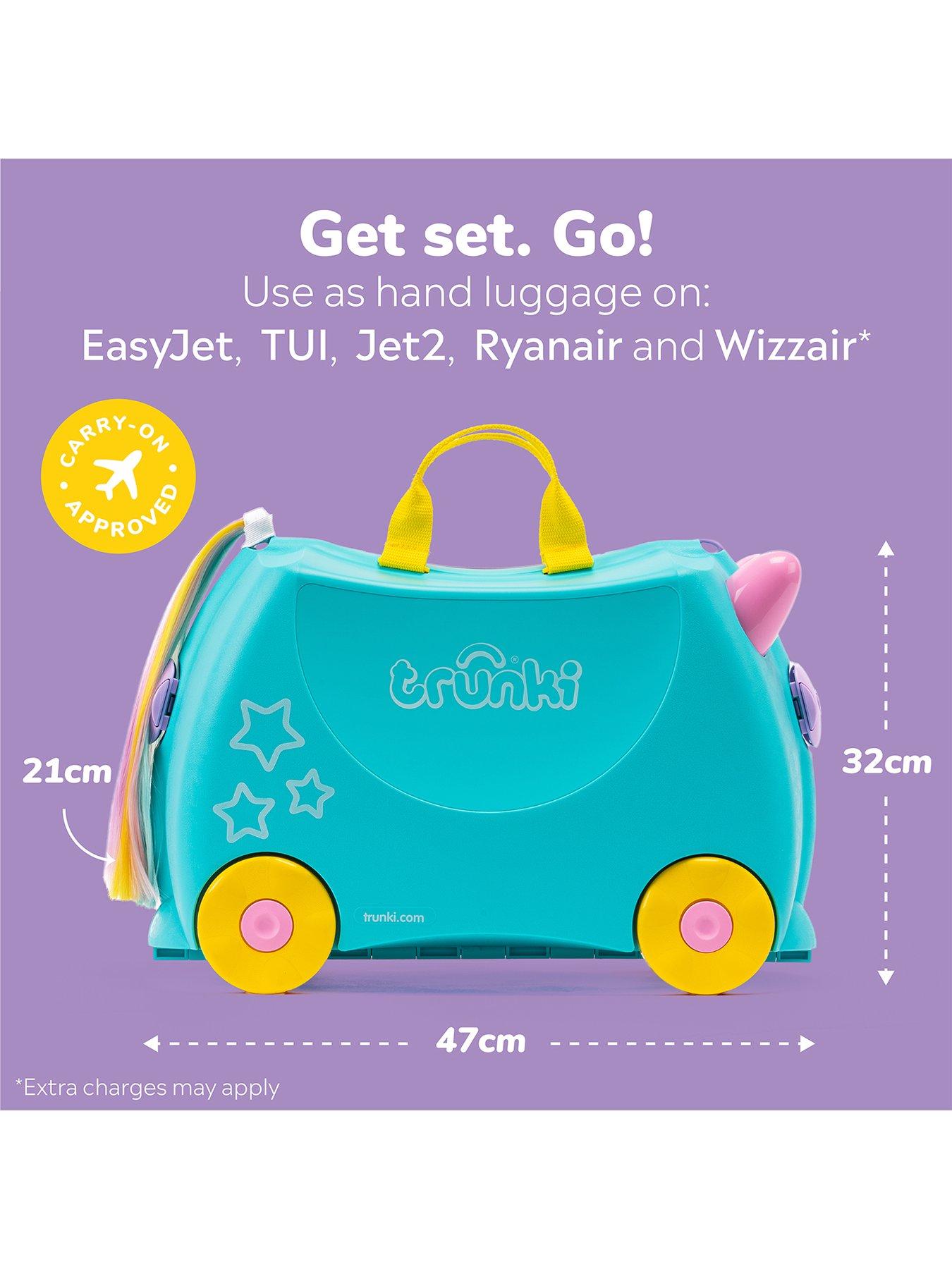 Image 6 of 8 of trunki Ride-On Suitcase - Una the Unicorn