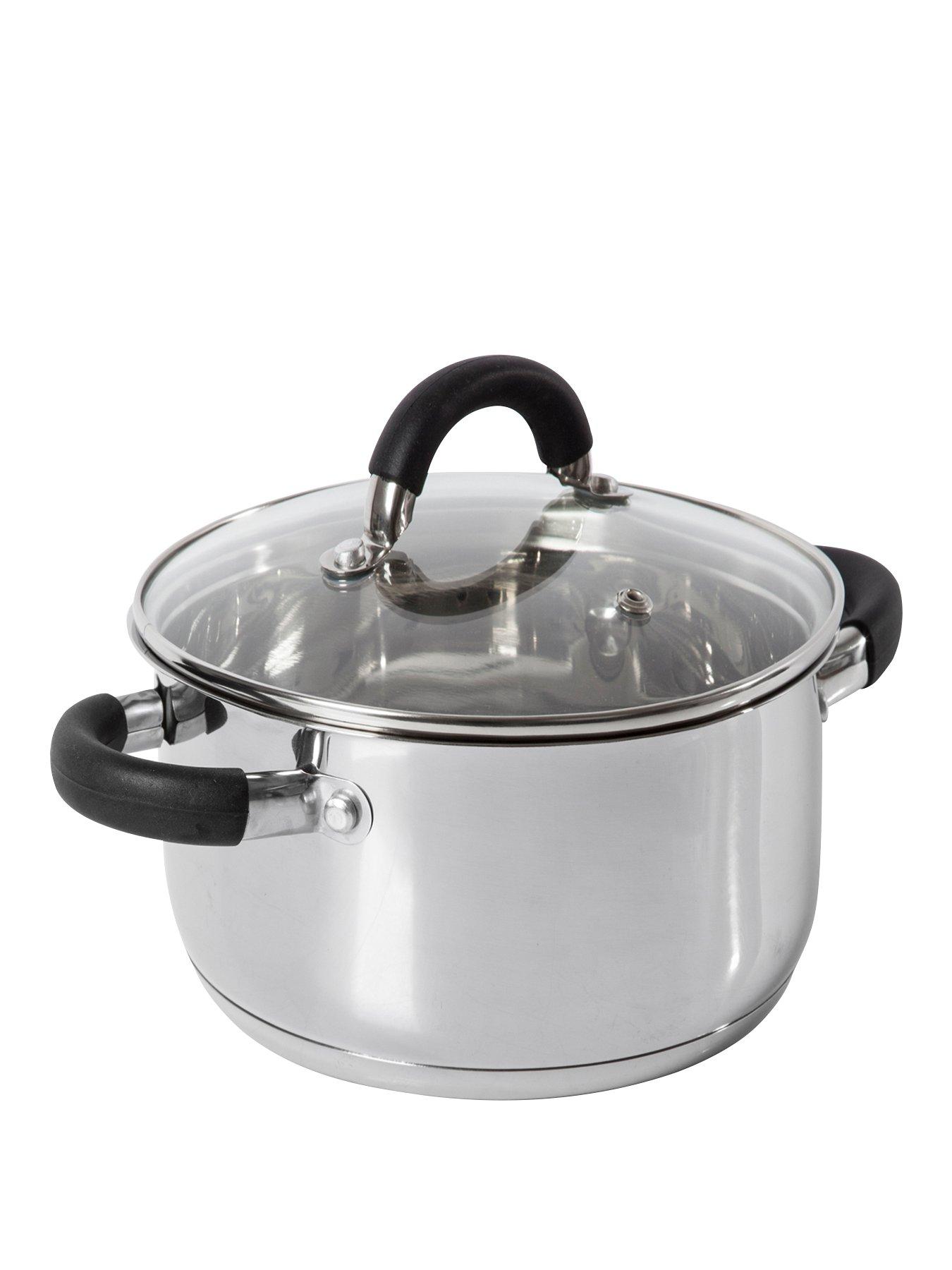 tower-essentials-24cm-stainless-steel-casserole-dish