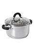  image of tower-essentials-24cm-stainless-steel-casserole-dish