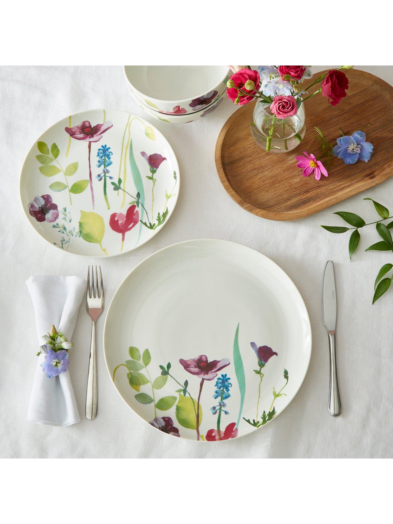 Image 2 of 6 of Portmeirion Water Garden 12-piece Dinner Set