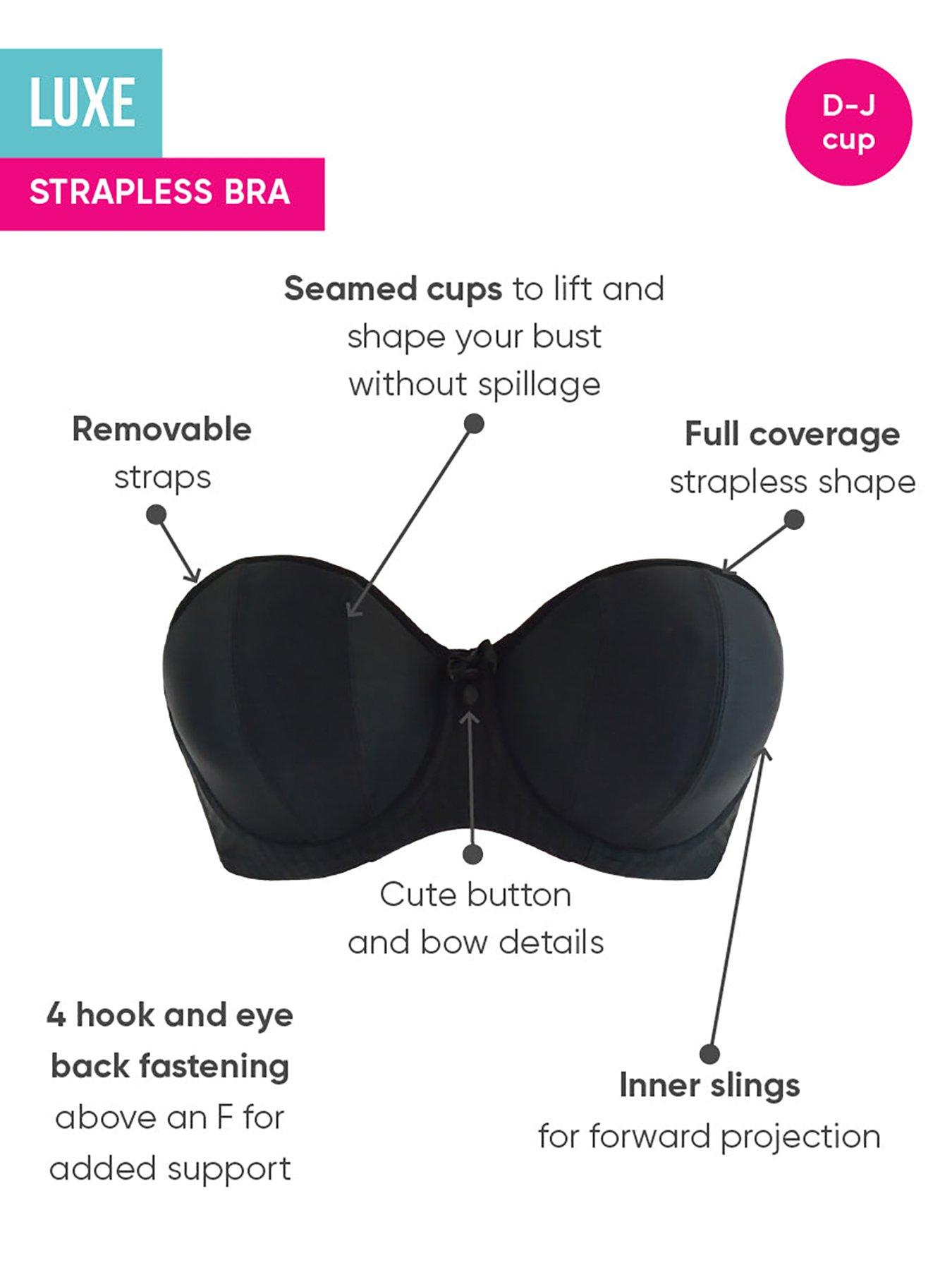 Image 5 of 5 of Curvy Kate Luxe&nbsp;Multiway Bra - Black