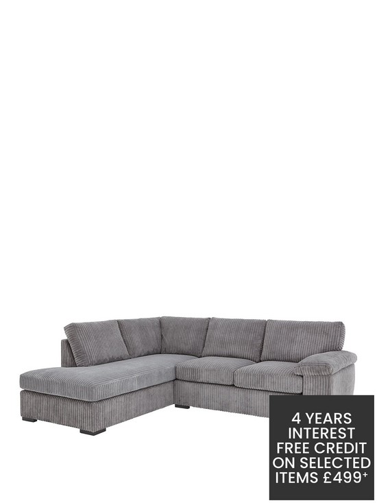 stillFront image of very-home-amalfinbspleft-hand-standard-back-fabric-corner-chaise-sofanbsp--fscreg-certified