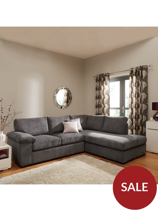 stillFront image of very-home-amalfinbspright-hand-standard-back-fabric-corner-chaise-sofa--