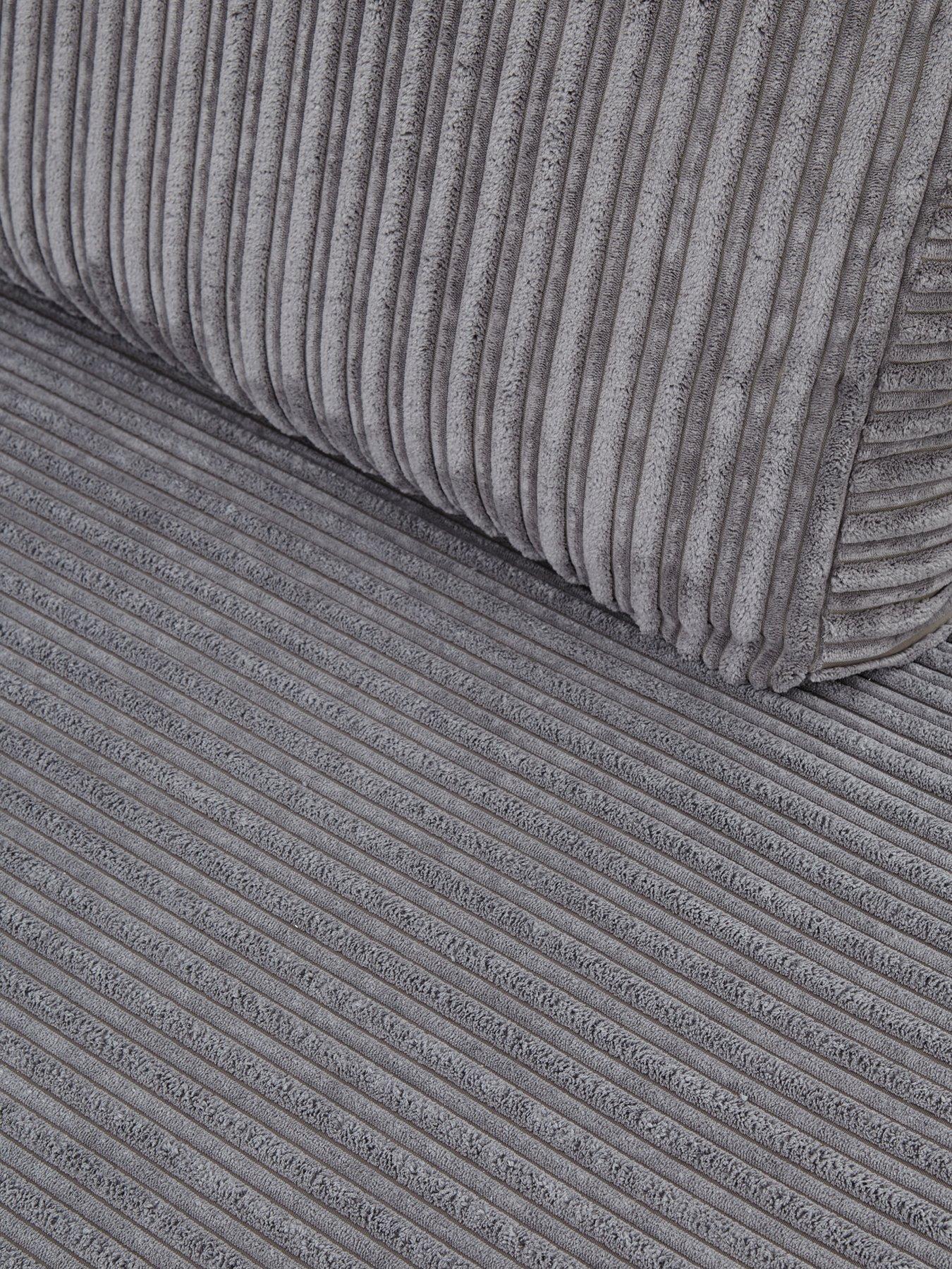  image of very-home-amalfinbspright-hand-standard-back-fabric-corner-chaise-sofa-nbsp--fscreg-certified