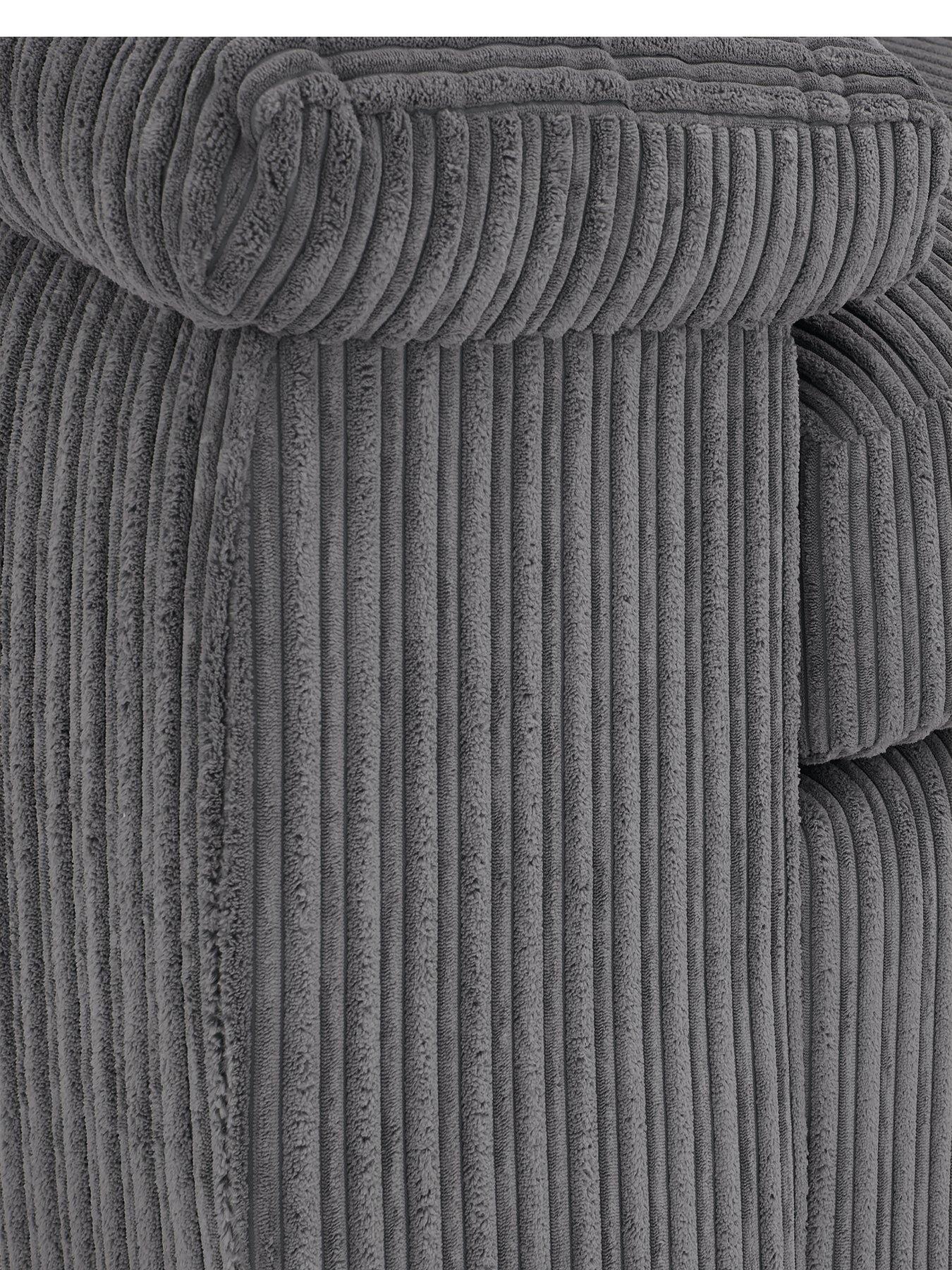 Image 4 of 7 of Very Home Amalfi Fabric Armchair - Charcoal - FSC&reg; Certified