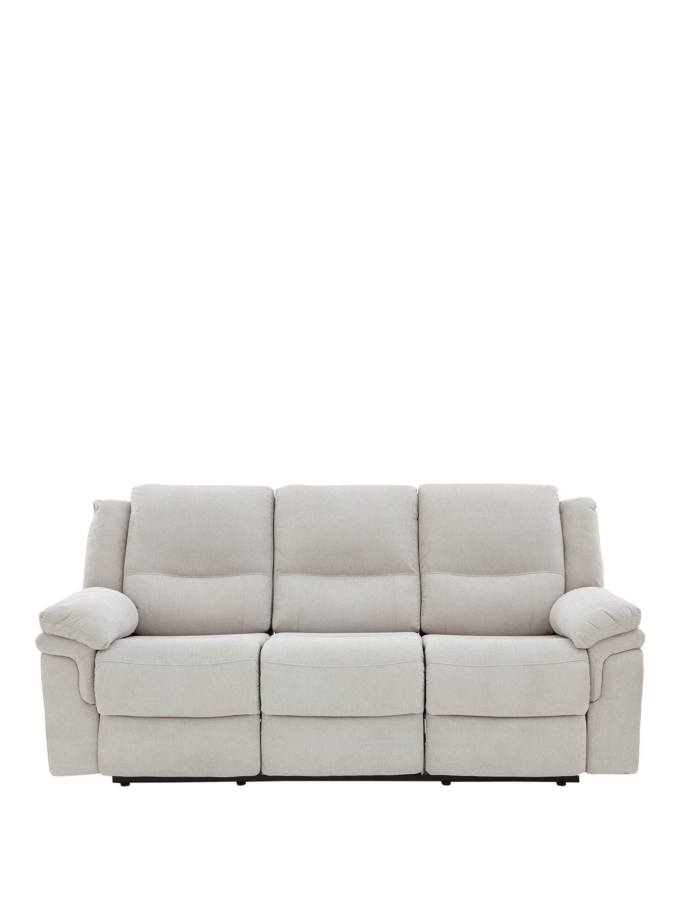 Image 2 of 5 of The Very Collection Albion Fabric 3 Seater High Back Manual Recliner Sofa - FSC&reg; Certified
