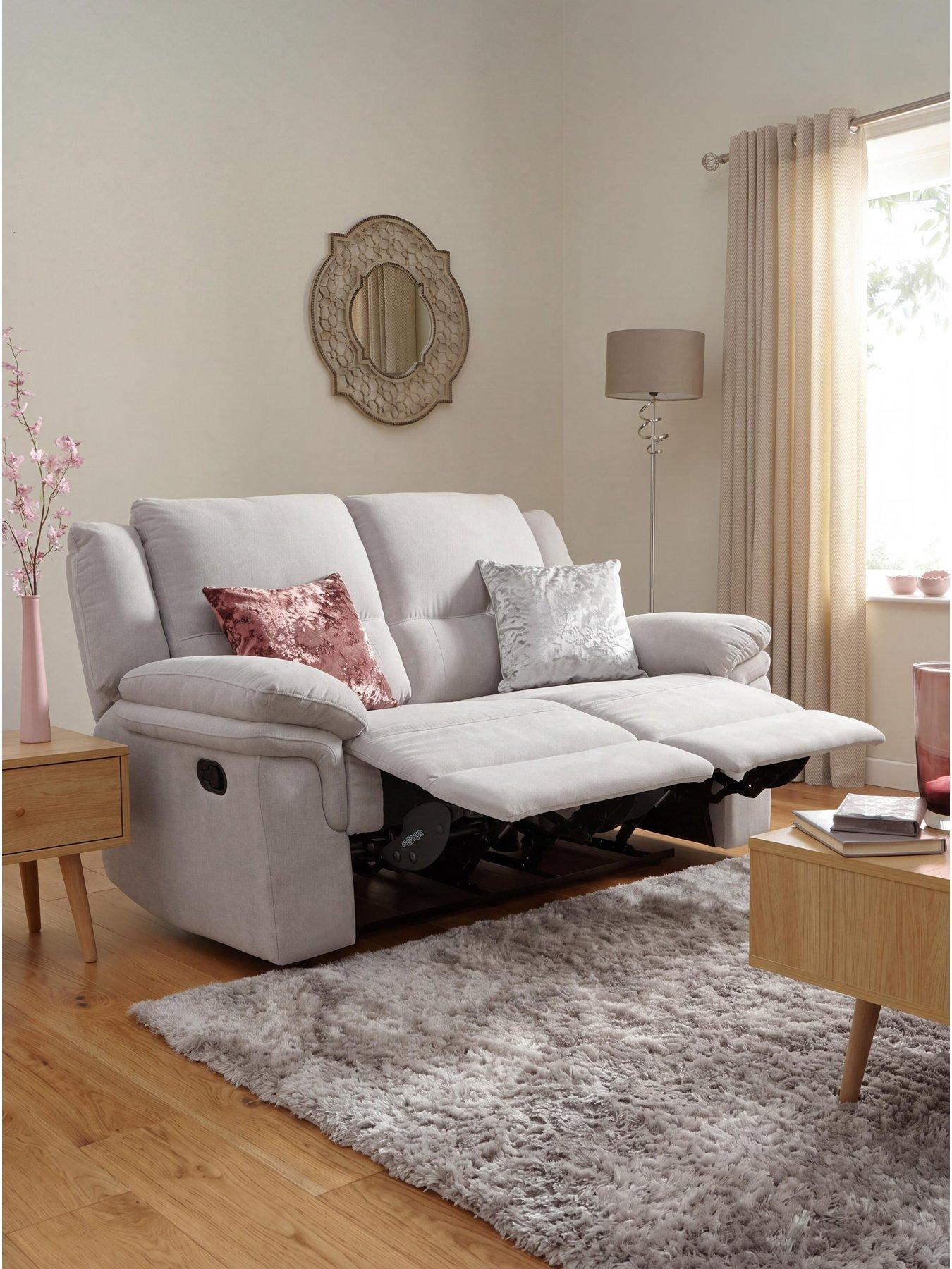 Image 1 of 5 of The Very Collection Albion Chenille 2 Seater High Back Manual Recliner Sofa - FSC&reg; Certified