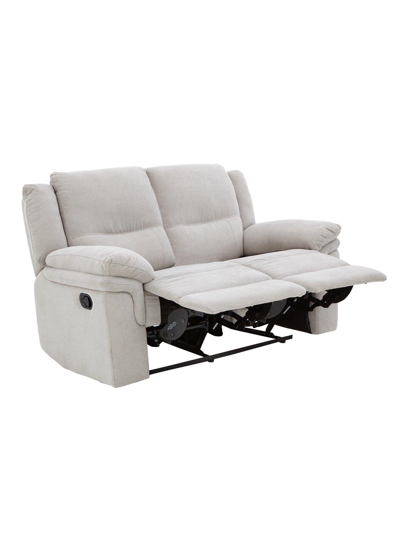 Image 3 of 5 of The Very Collection Albion Chenille 2 Seater High Back Manual Recliner Sofa - FSC&reg; Certified