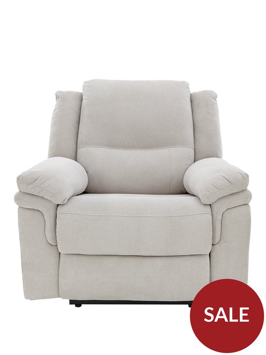 front image of albion-fabric-manual-recliner-armchair