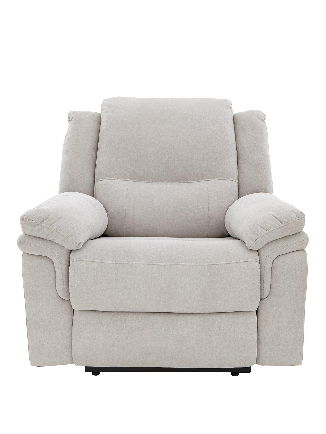 front image of albion-fabric-high-back-manual-recliner-armchair