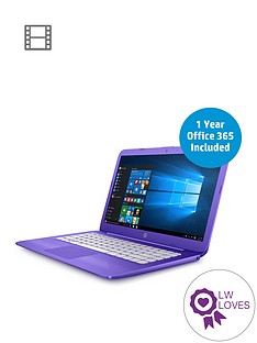 1 4 Kg Laptops Electricals Hp Www Littlewoods Hp Stream 14 Ax002na Intel Celeron 4g 32gb Storage 14in Laptop Includes Microsoft Office 365 Personal Violet Purple
