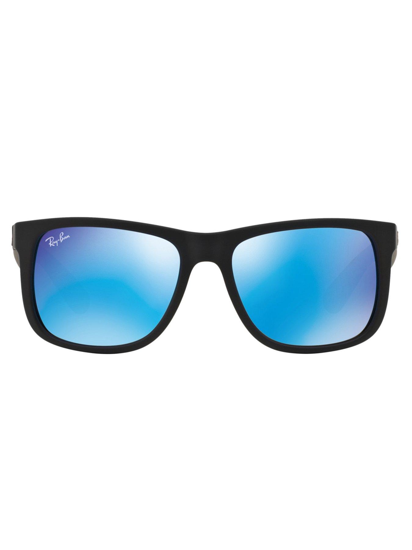 Image 2 of 3 of Ray-Ban ORB4165 Justin Square Sunglasses - Black