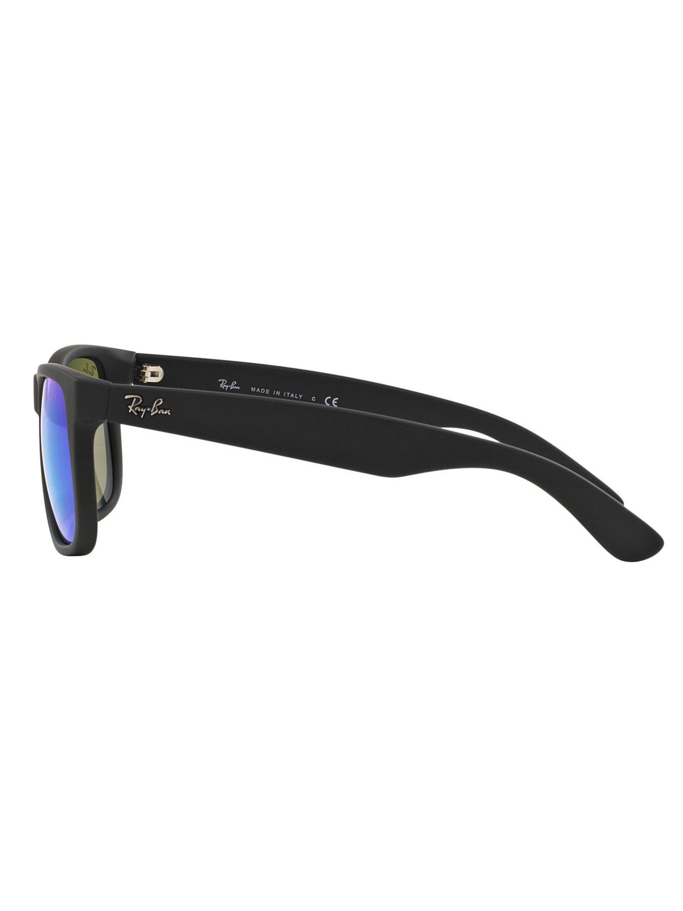 Image 3 of 3 of Ray-Ban ORB4165 Justin Square Sunglasses - Black