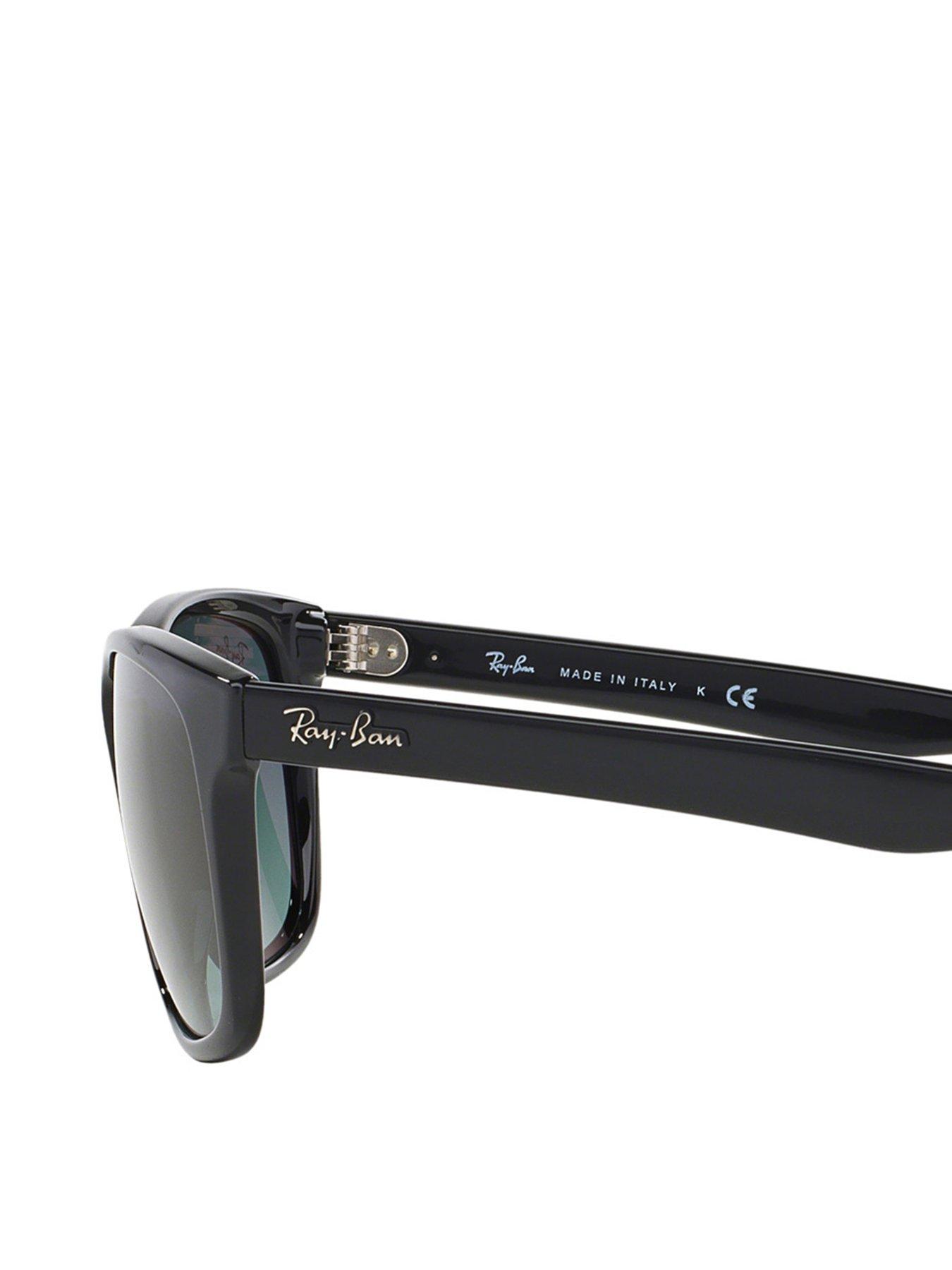 Image 3 of 4 of Ray-Ban ORB4181 Classic Square Sunglasses - Black