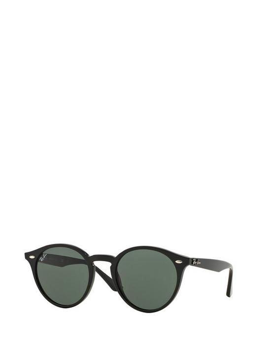 front image of ray-ban-round-sunglasses