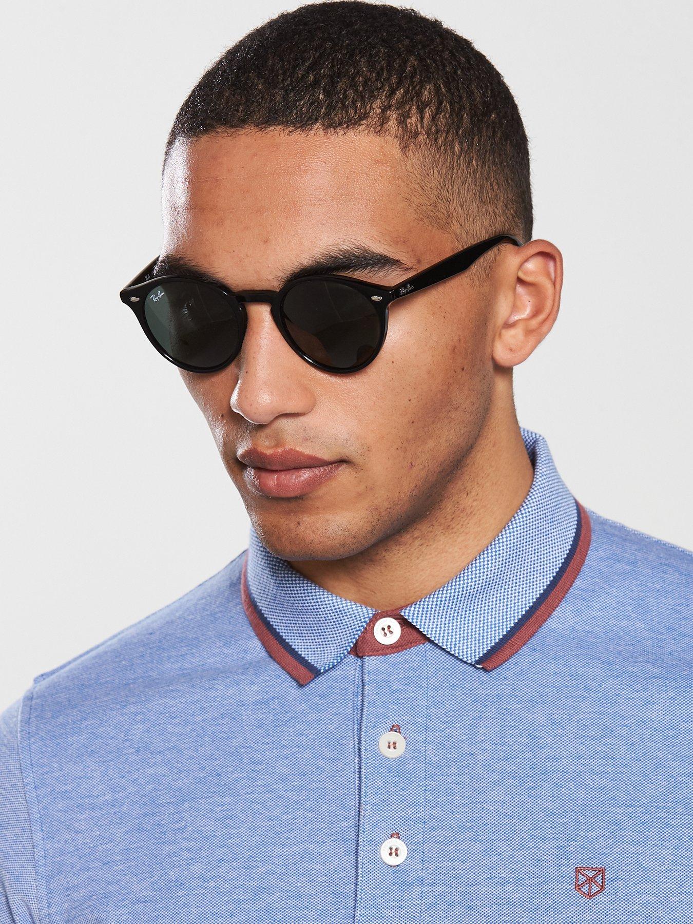 ray ban men's round sunglasses