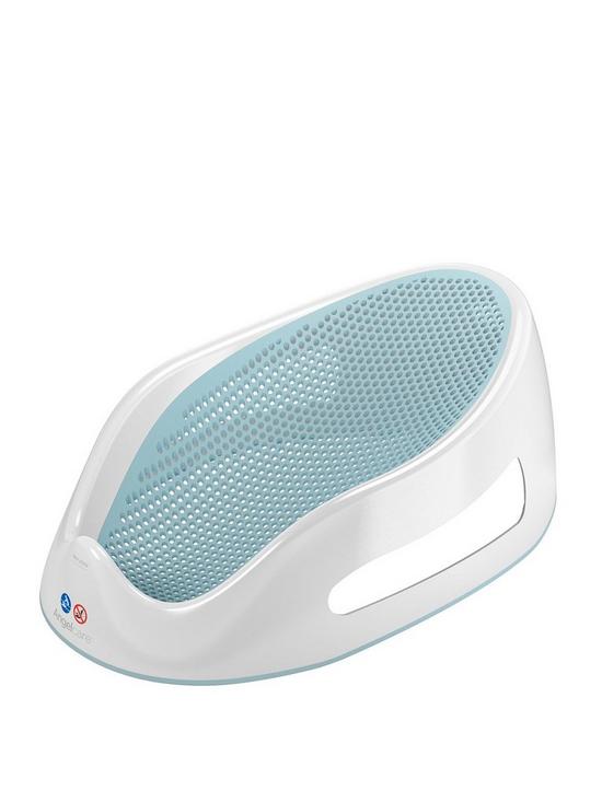 front image of angelcare-soft-touch-bath-support-aqua