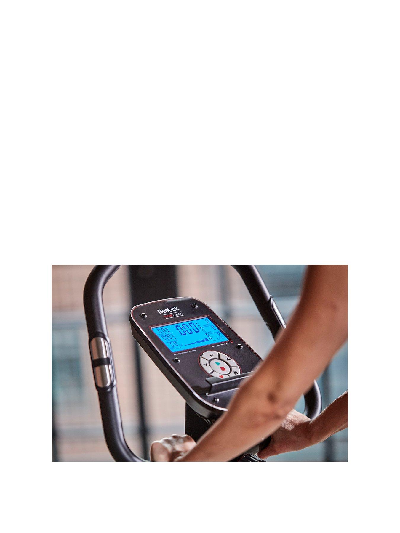 Image 3 of 6 of Reebok GB50 One Series Exercise Bike - Black with Red Trim