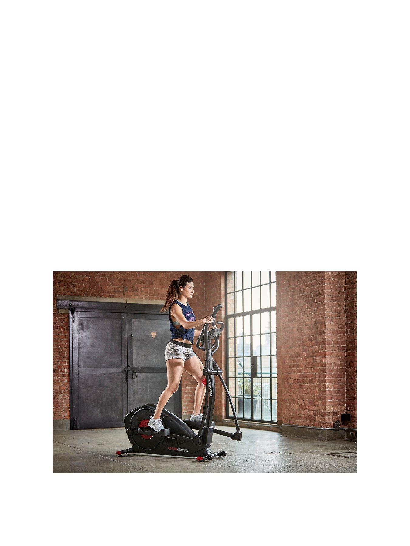 GX50 One Series Cross Trainer Black with Red Trim