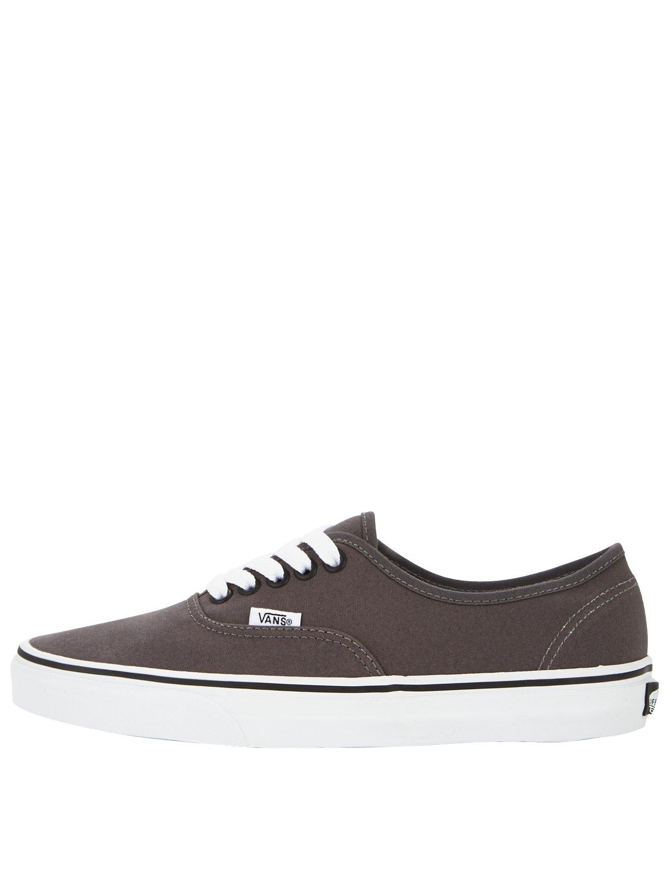 Mens grey vans outlet trainers