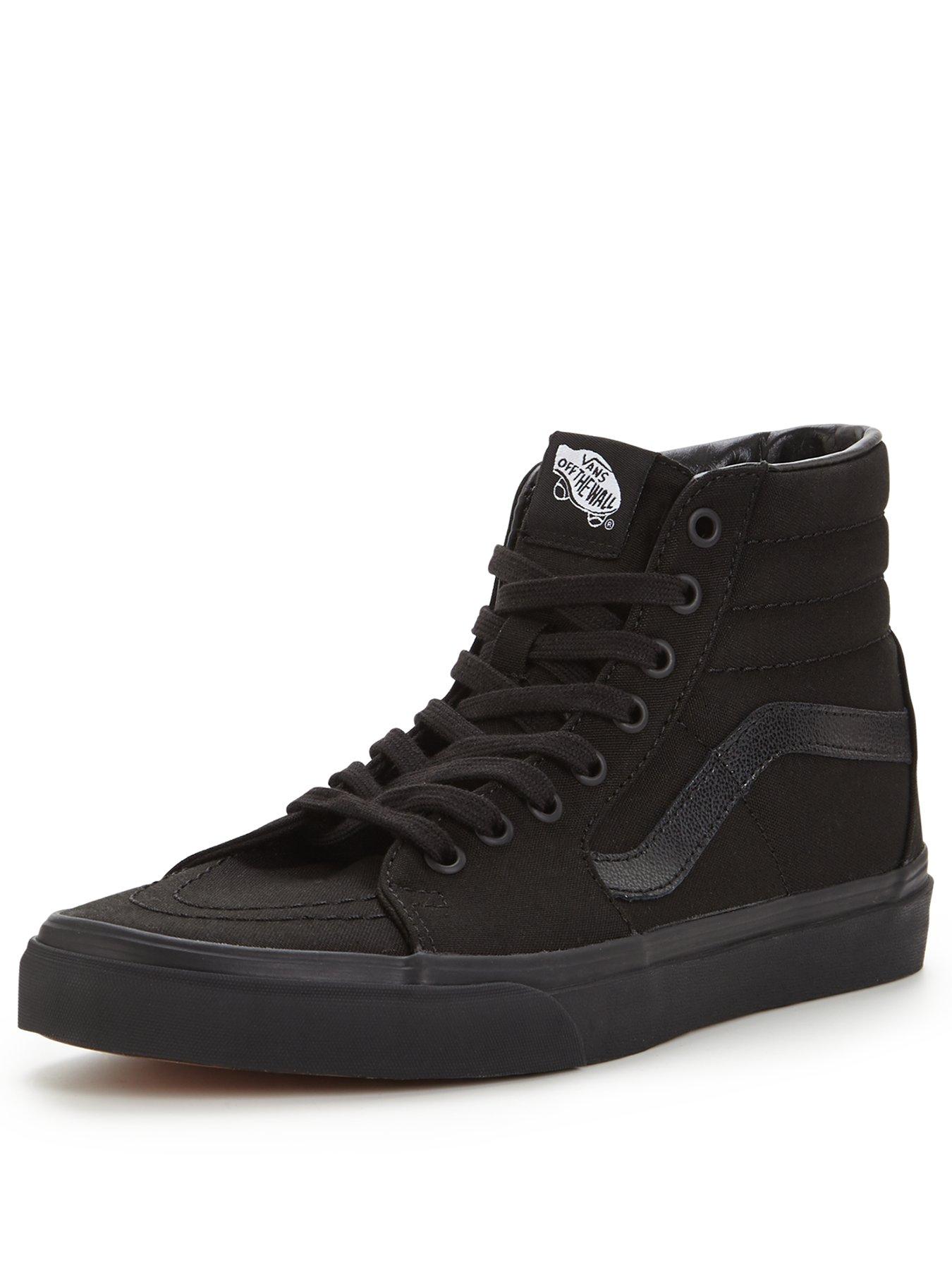 Mens SK8 Hi Trainers Black