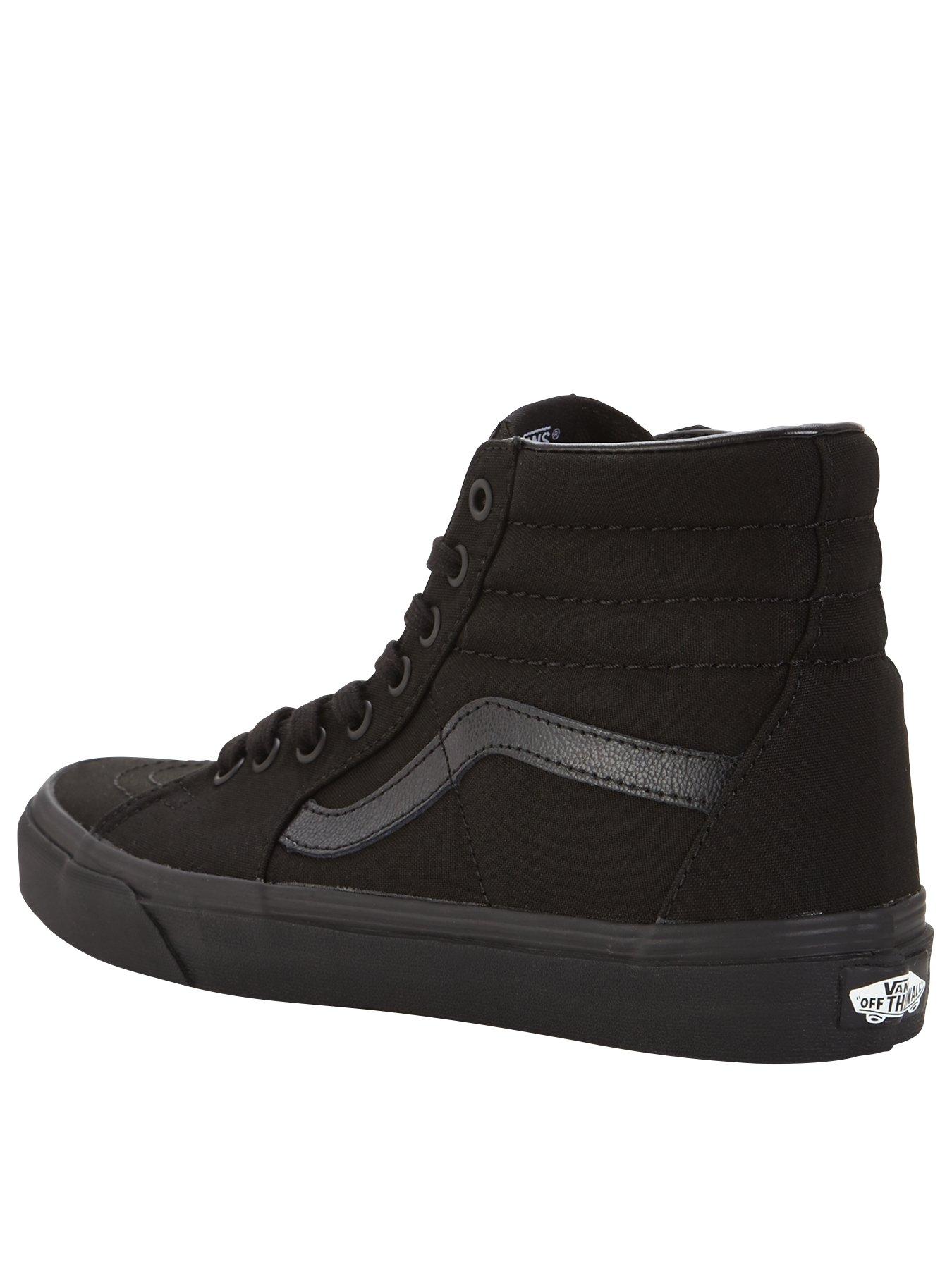 Mens black vans outlet sk8 hi