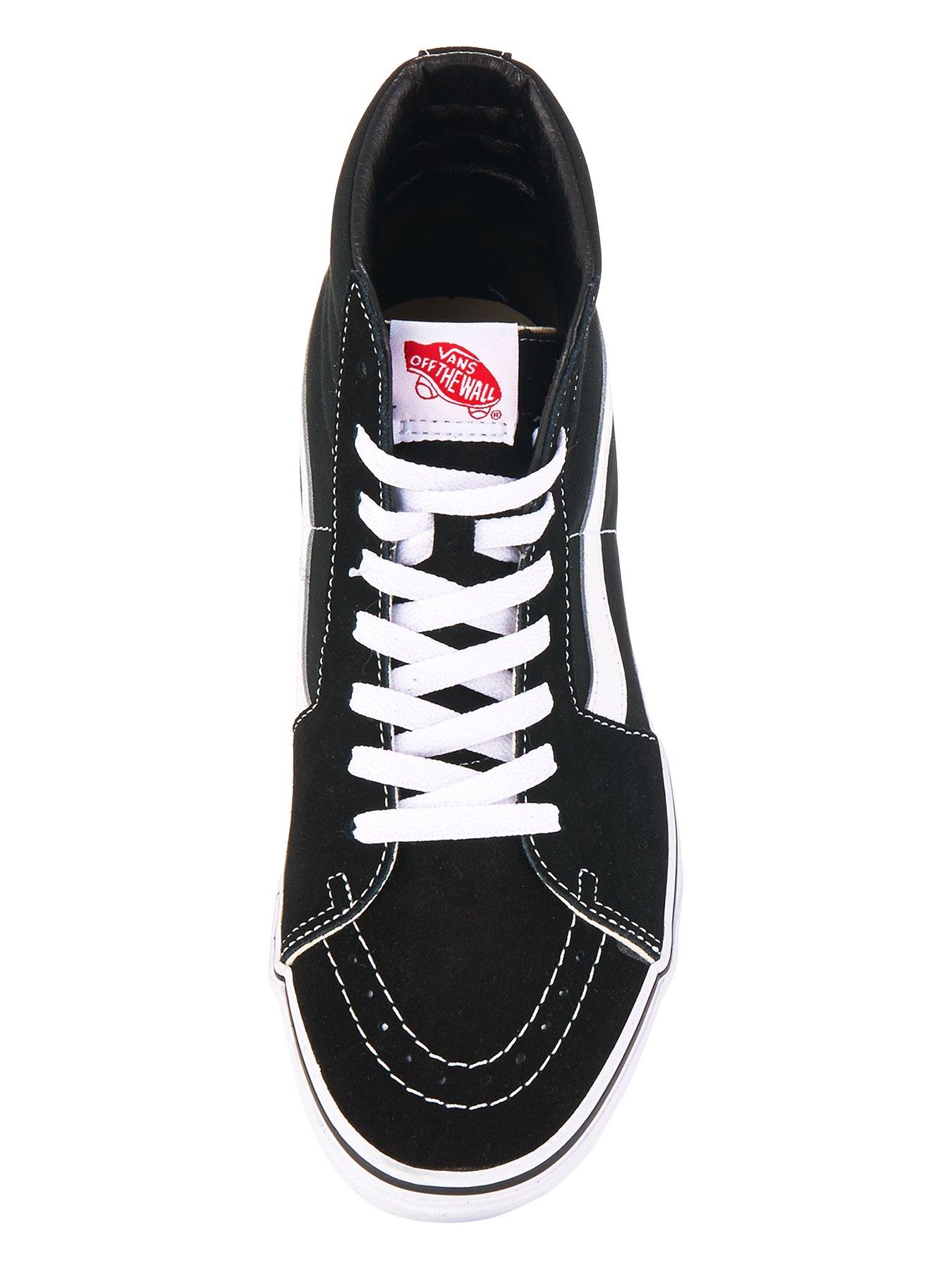 Image 4 of 6 of Vans Unisex SK8-Hi Trainers - Black/White