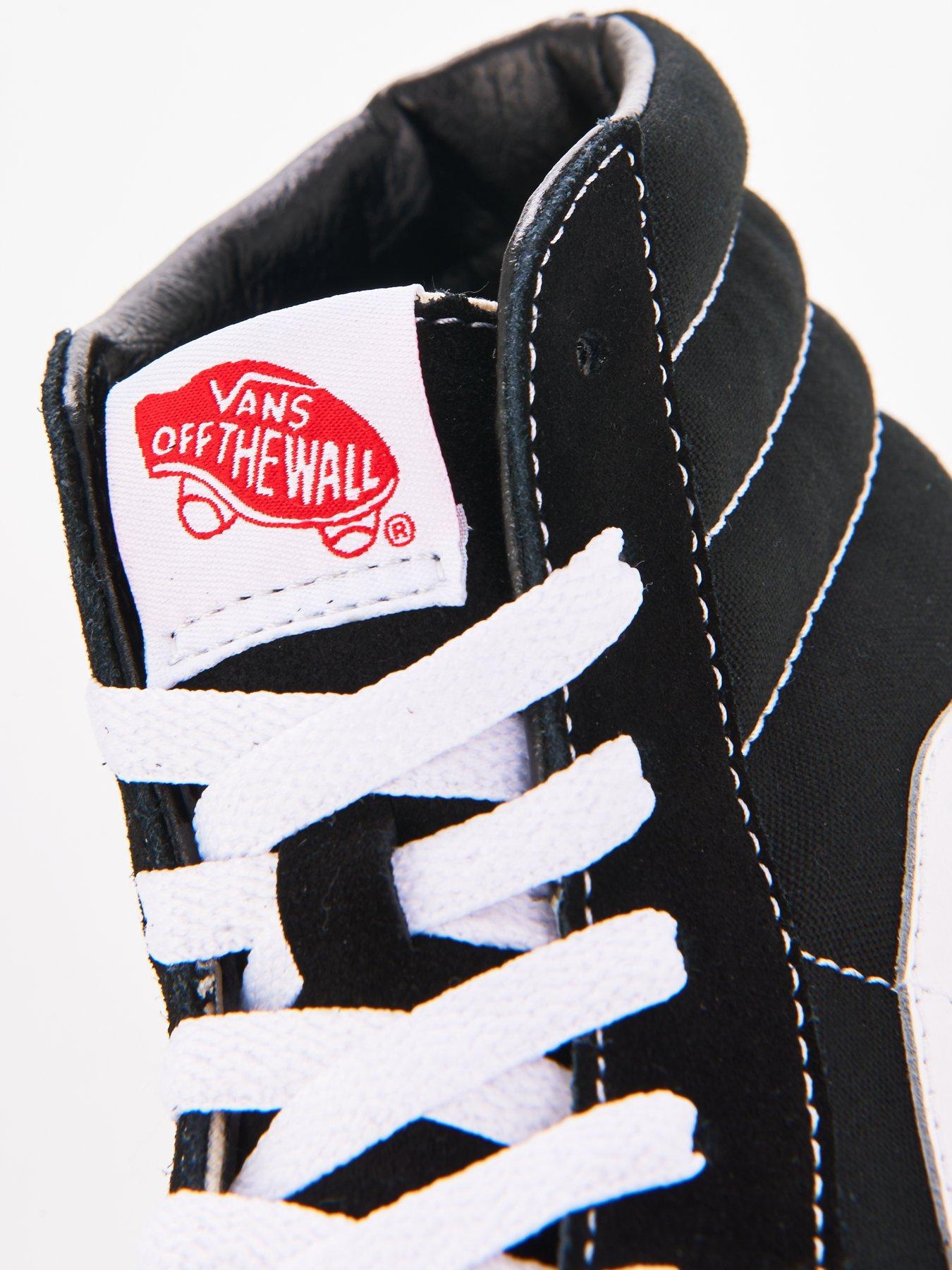 Image 6 of 6 of Vans Unisex SK8-Hi Trainers - Black/White