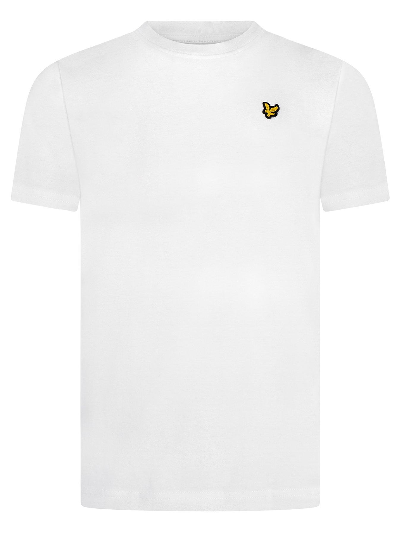 undefined Boys Classic Short Sleeve T-Shirt - White