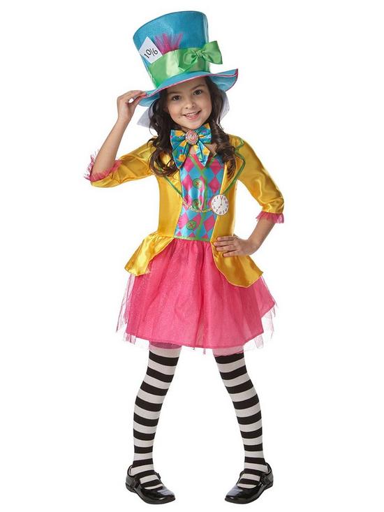front image of alice-in-wonderland-mad-hatter-childs-costume