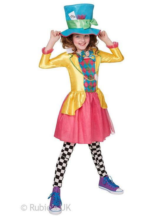 front image of alice-in-wonderland-mad-hatter-older-childs-costume