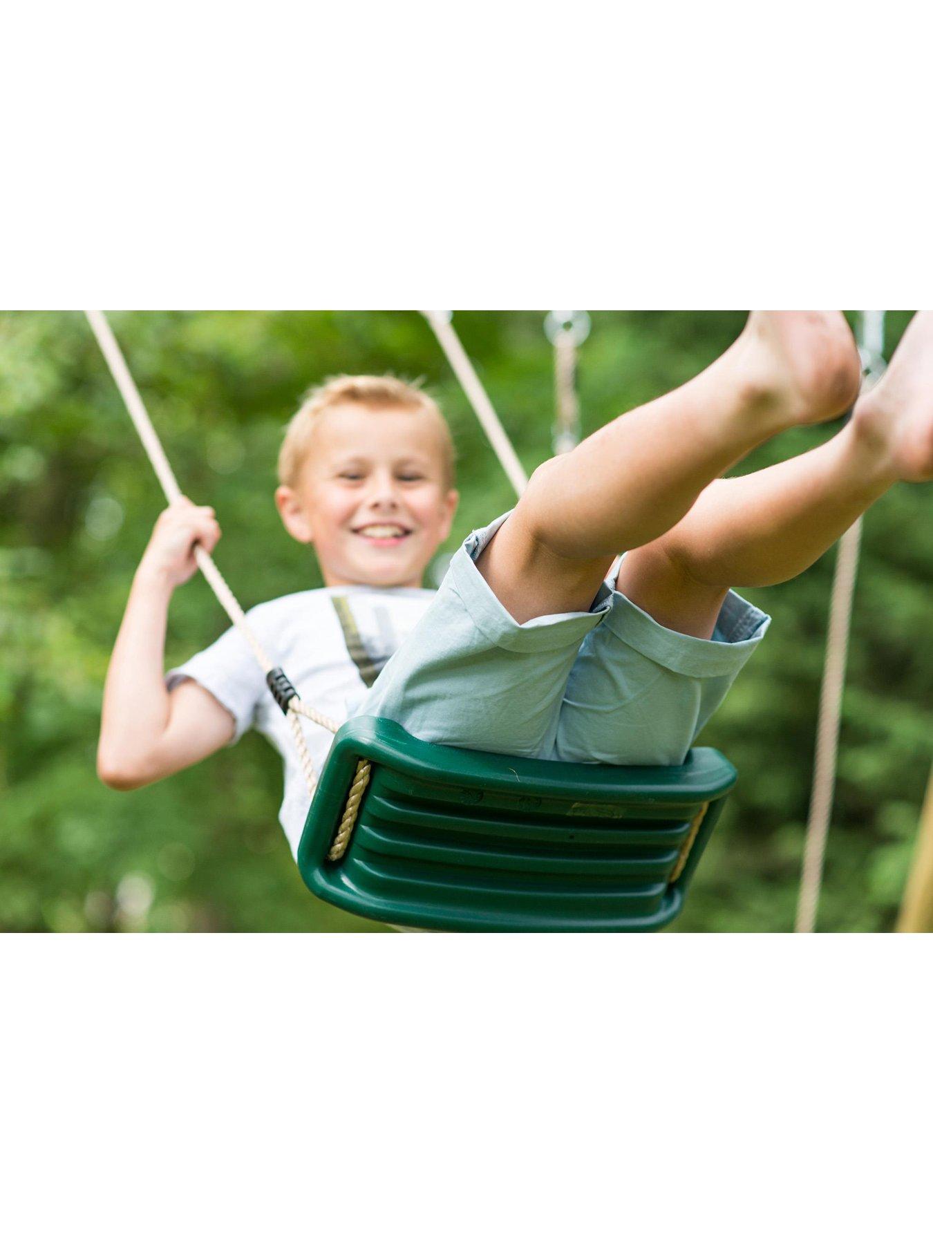  image of plum-wooden-colobus-swing-set