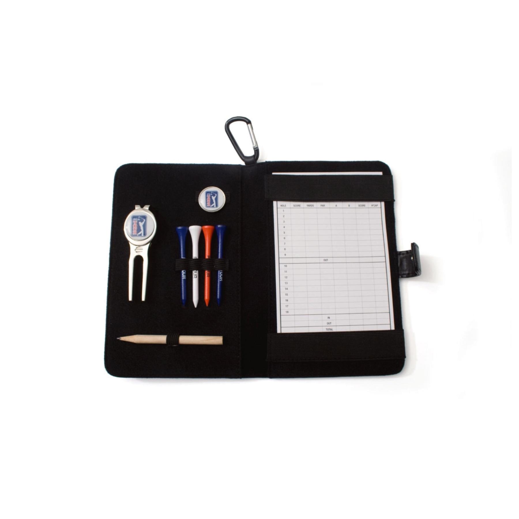 undefined Real Leather Golf Organiser