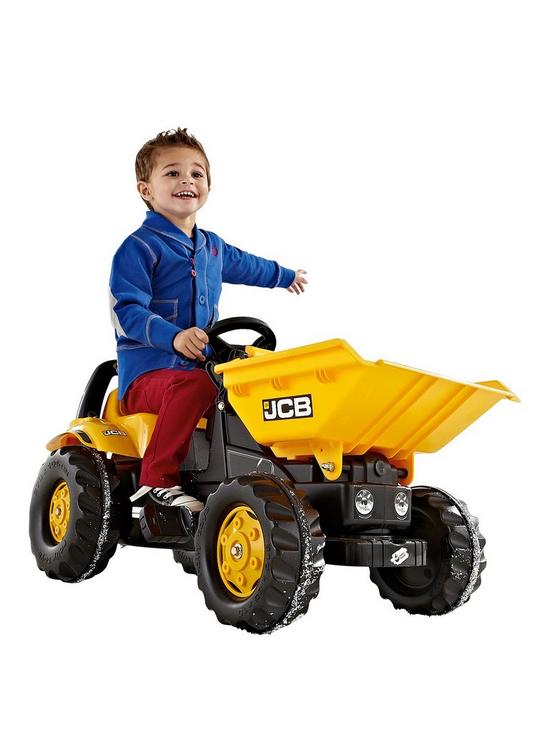 front image of jcb-dumper-truck-toy
