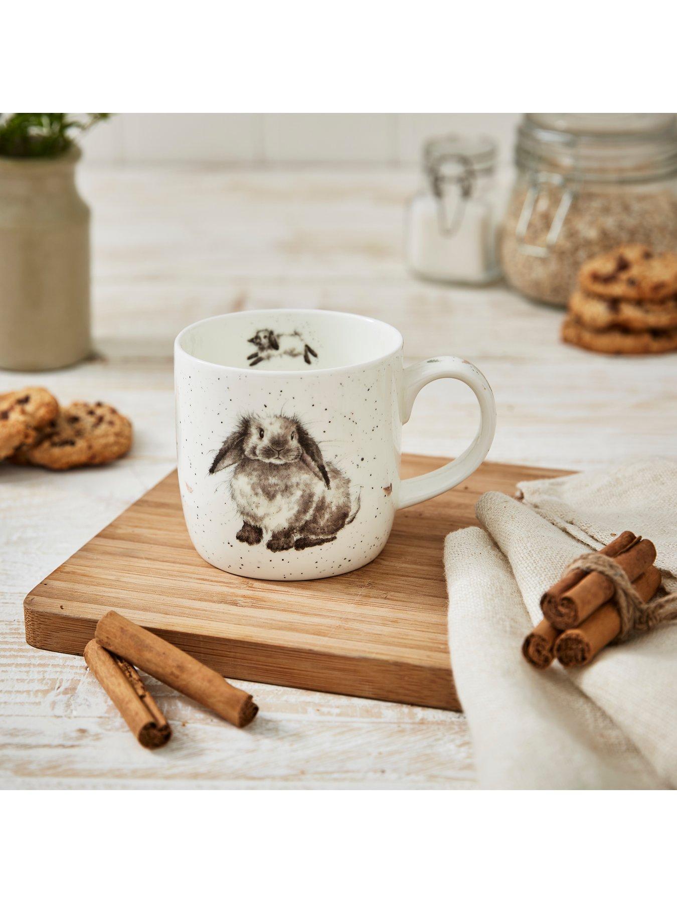 Image 3 of 7 of ROYAL WORCESTER Wrendale Rosie Rabbit Mug - Single Mug