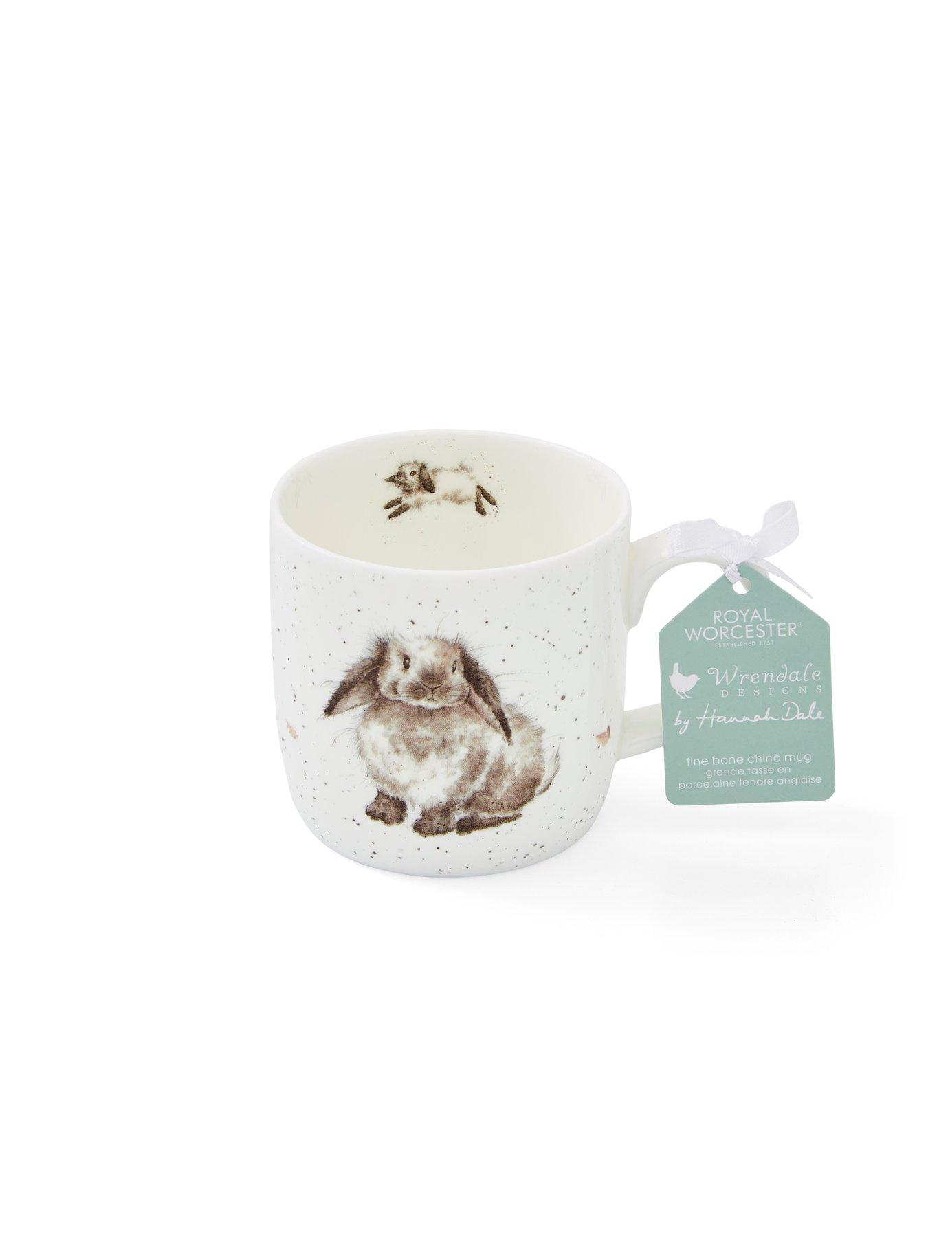 Image 4 of 7 of ROYAL WORCESTER Wrendale Rosie Rabbit Mug - Single Mug
