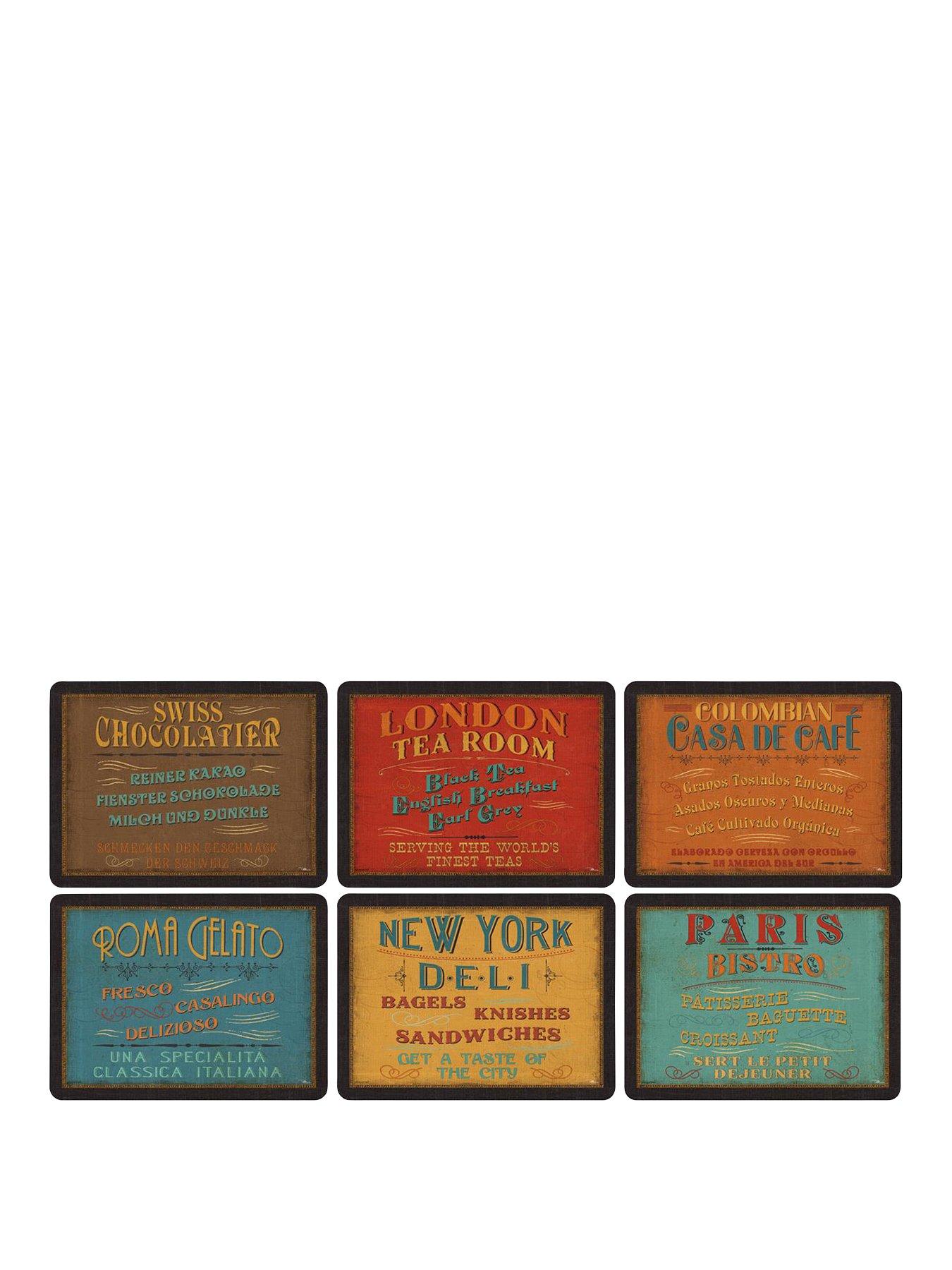 undefined Lunchtime Placemats - Set Of 6
