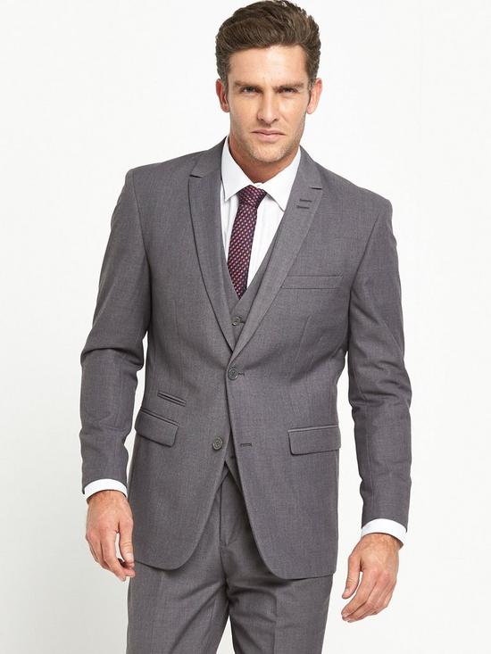 front image of skopes-madrid-tailored-fit-jacket-grey